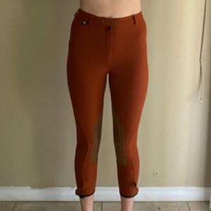Brick Colored Riding Breeches